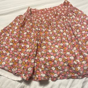 old navy floral skirt